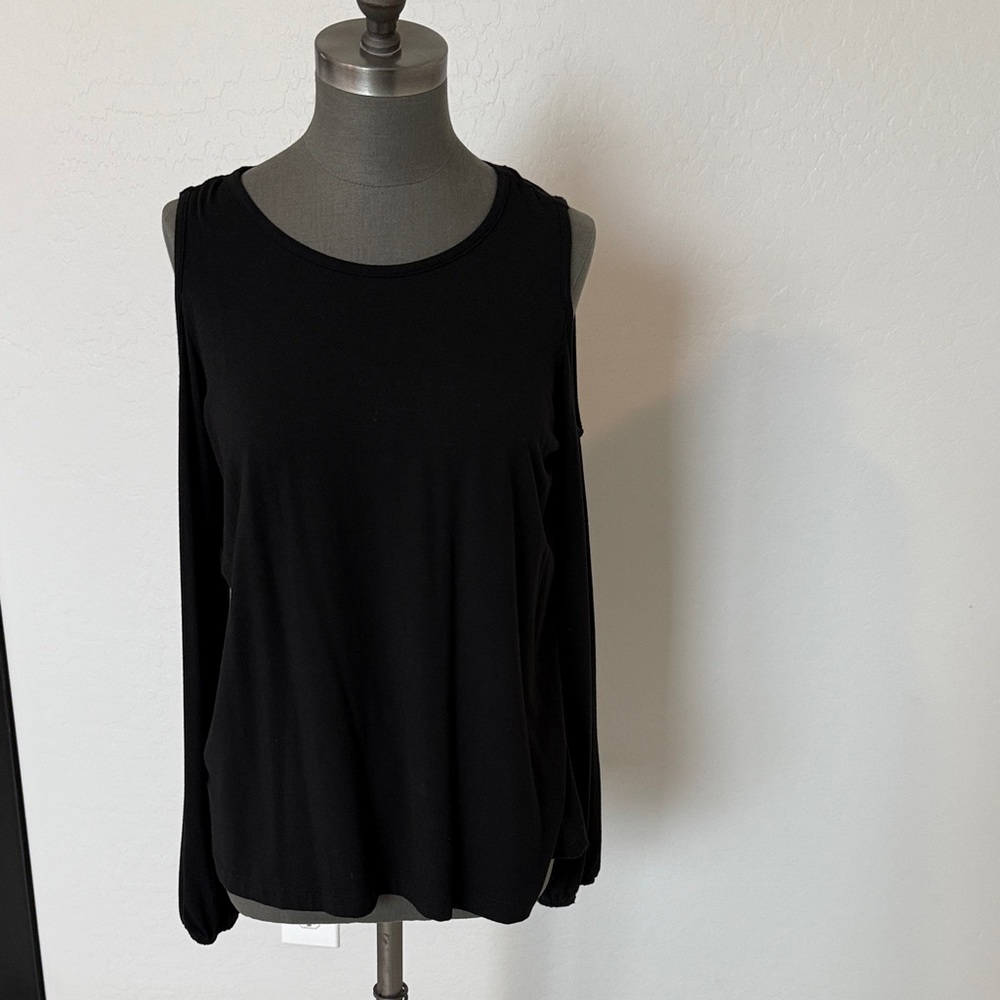 Rebecca Minkoff Black Long Sleeve Top